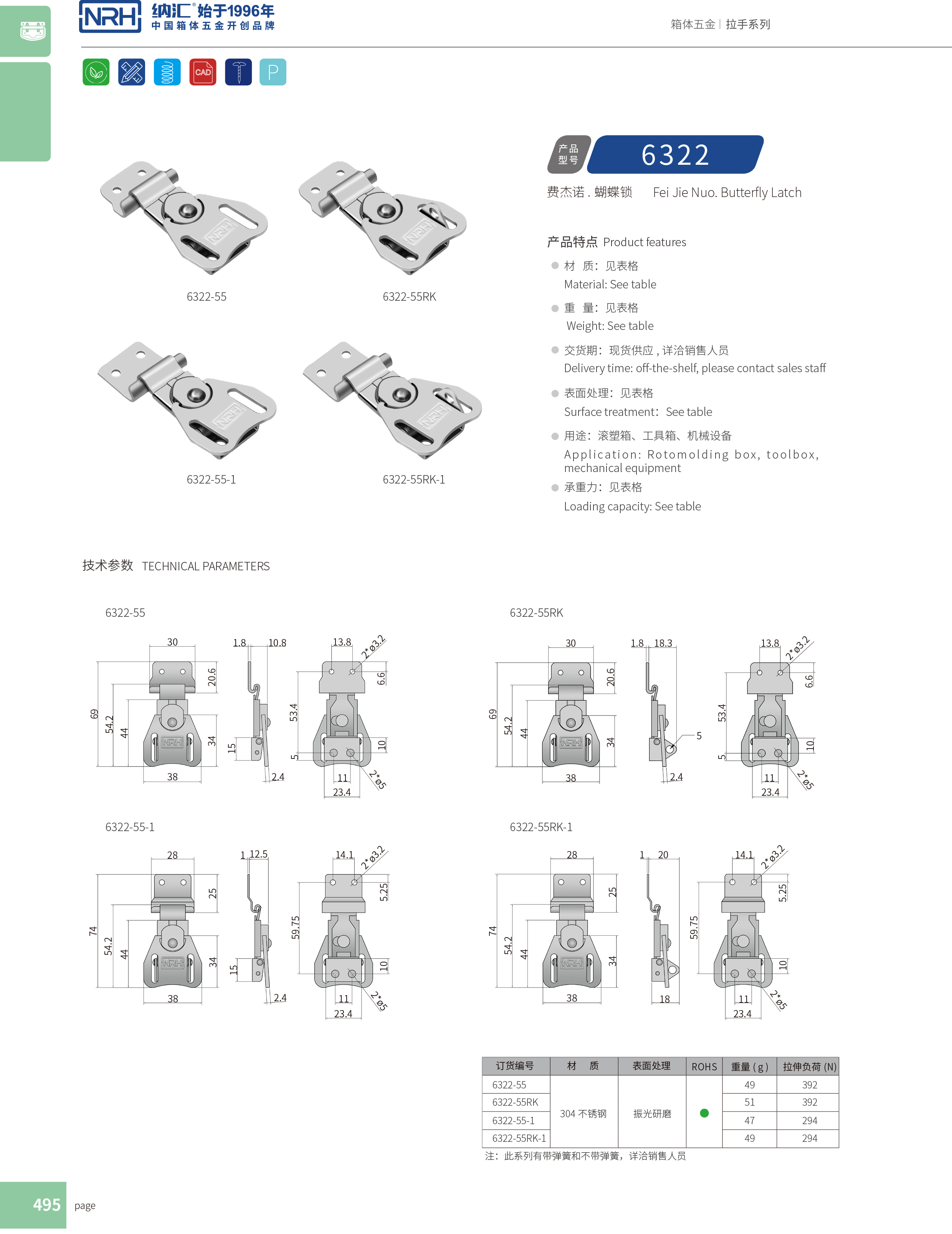 蝴蝶锁芯6322-55RK垃圾箱91香蕉app官网_器材箱箱扣_NRH烧烤箱箱扣